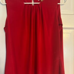 Calvin Klein Vibrant Red Blouse